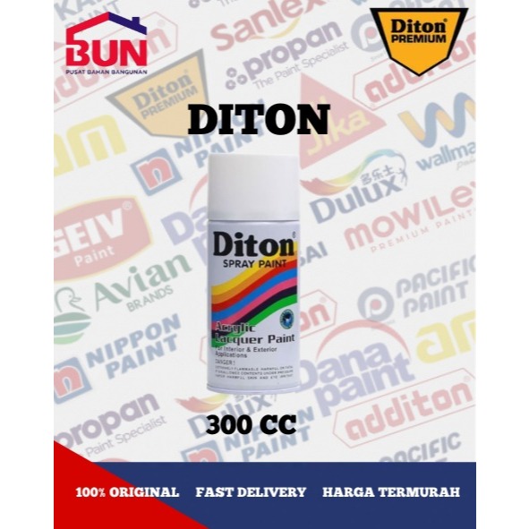 DITON 837 GRASS GREEN 300CC / DITON PYLOX 837 GRASS GREEN 300CC / CAT SEMPROT ARCYLIC MOTOR