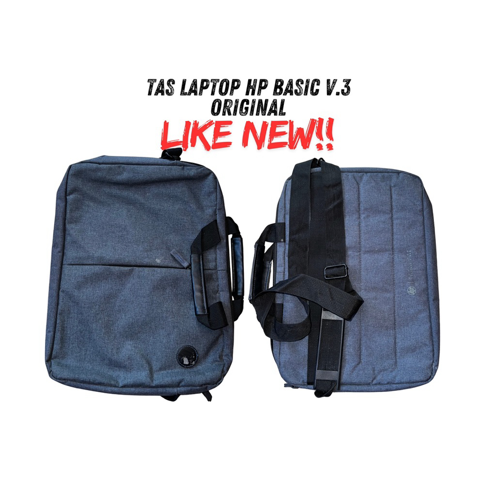 TasLaptop HPBasicV3 Original LikeNew TasLaptopHP TasRanselLaptop 14Inch 15Inch TasKerjaLaptop Backpa