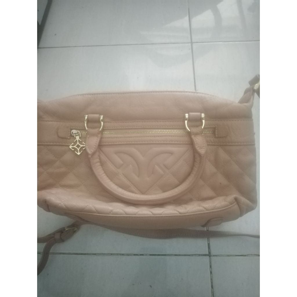 Preloved tas sling gobelini beverly mini boston original