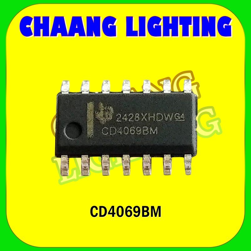 4069 IC HEF4069UBT SMD CD4069UBM CD4069 CD4069BM KUALITAS II