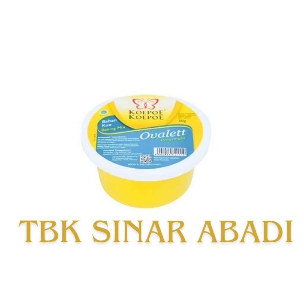 Ovalet Kupu-Kupu 75 Gram