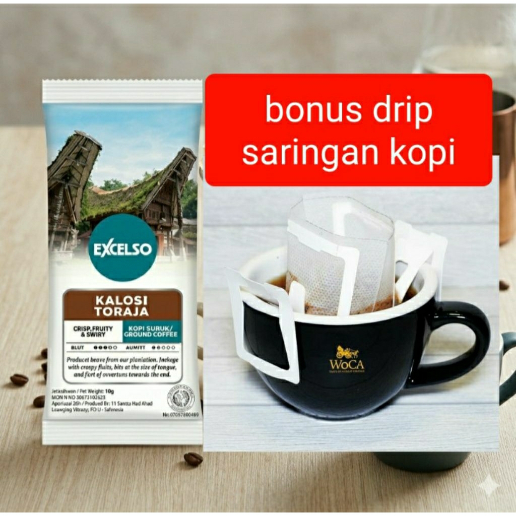 kopi Toraja Kalosi excelso sachet