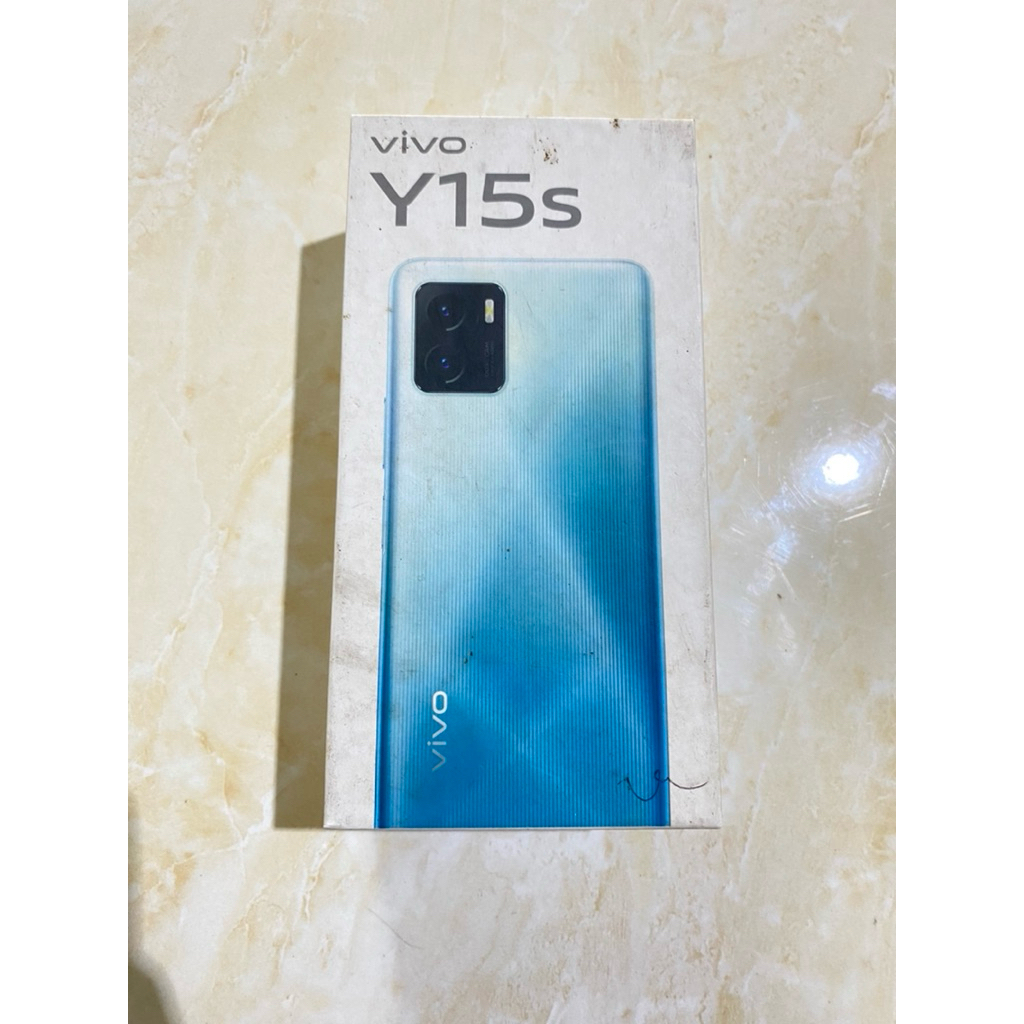 Box/Kotak Vivo Y15s Ram 3/32 Original Copotan/ORI Bawaan HP