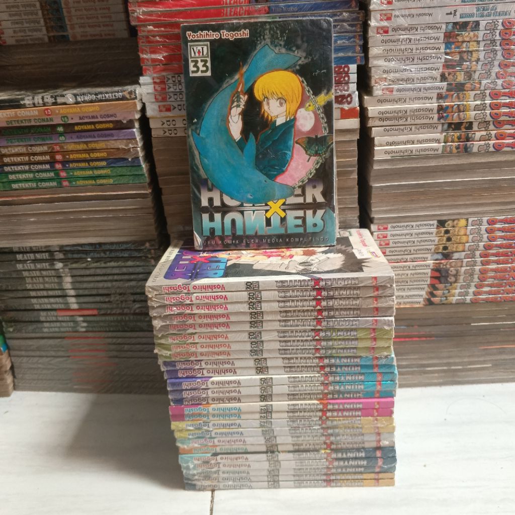 Komik Hunter x Hunter vol 2 3 5 12 28 30 32 33 34 35