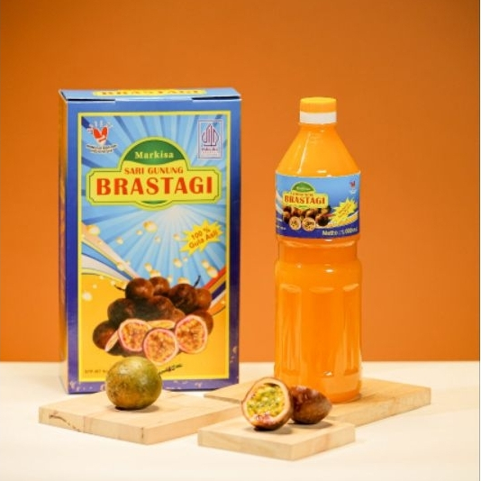 Sirup Markisa Sari Gunung Brastagi isi 2 botol @ 500ML atau 1L