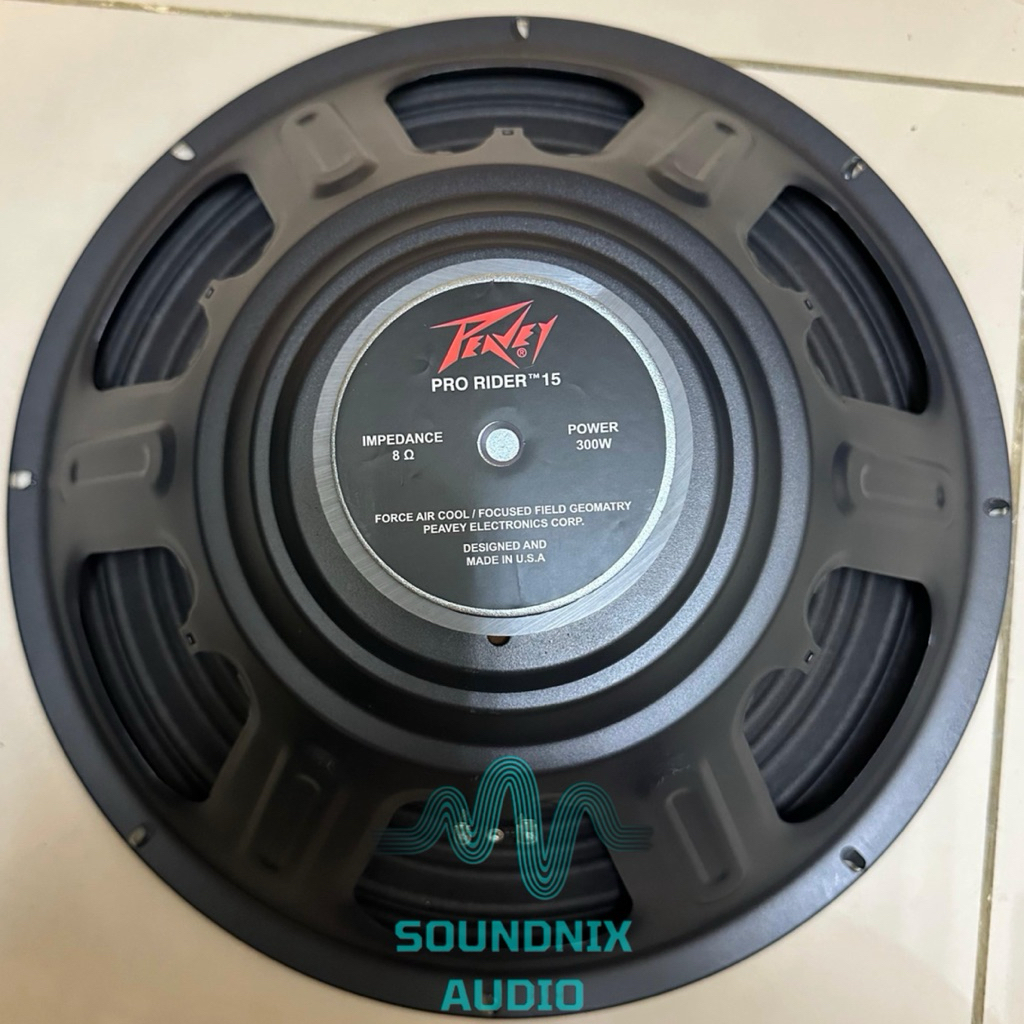 Speaker Component Peavey Pro rider 15 Inch 300 Watt mid low 8 ohm speaker 15 inch 300 watt speaker p