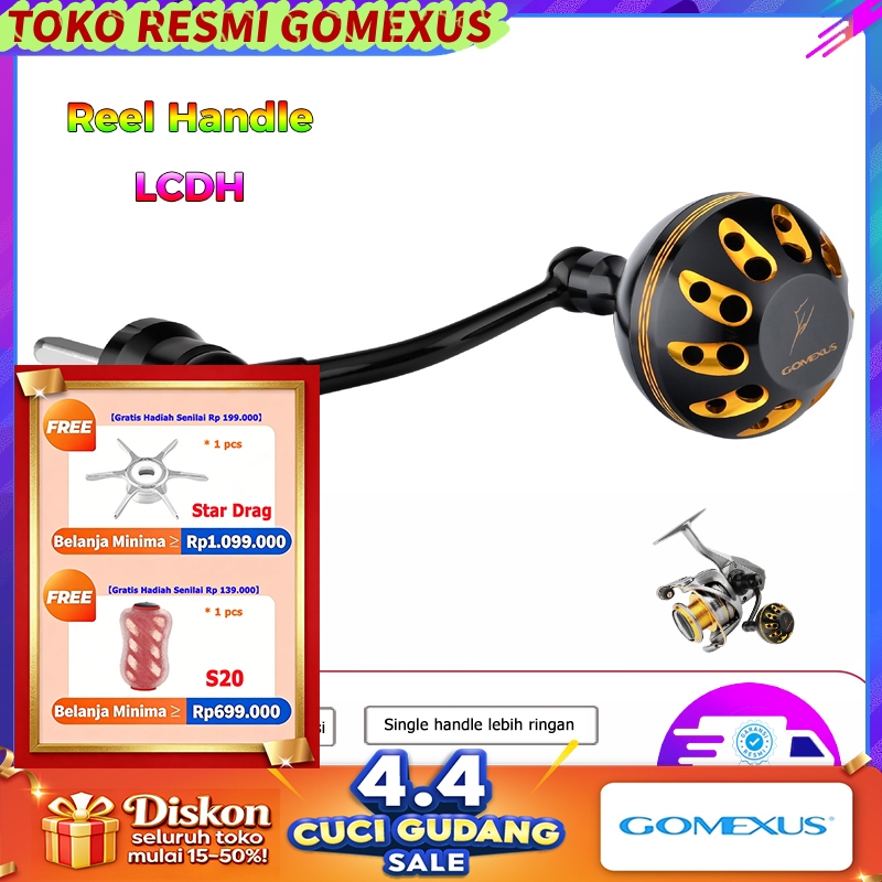 Gomexus Power Handle 57mm Untuk Shimano Sienna Nasci Daiwa  Revros okuma ABU Handle Reel Spinning Pa