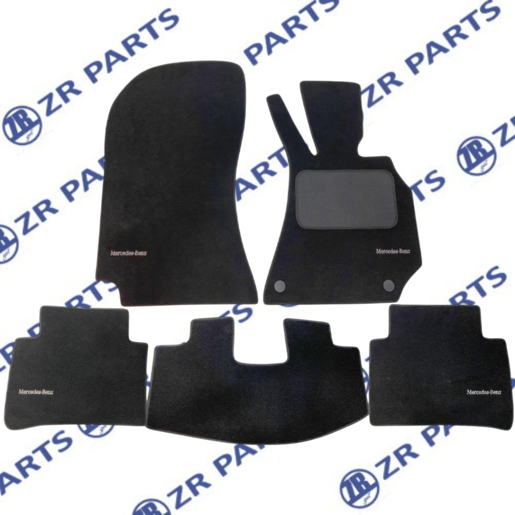 ZR Karpet Interior Mercedes Benz E-Class W212 Beludru Hitam Model Ori
