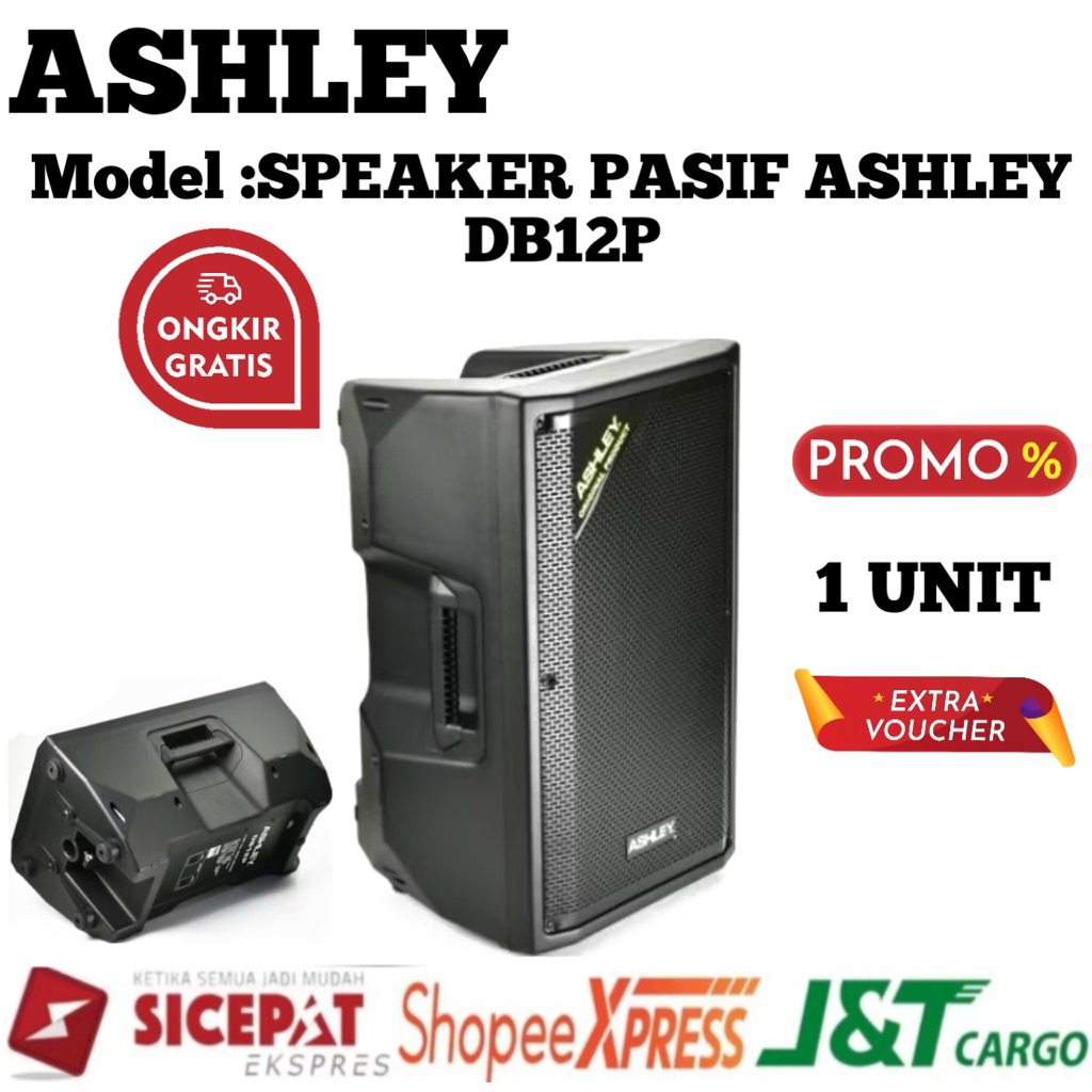 Speaker Pasif Ashley Db12p Original Speaker 12inch Ashley Db12p