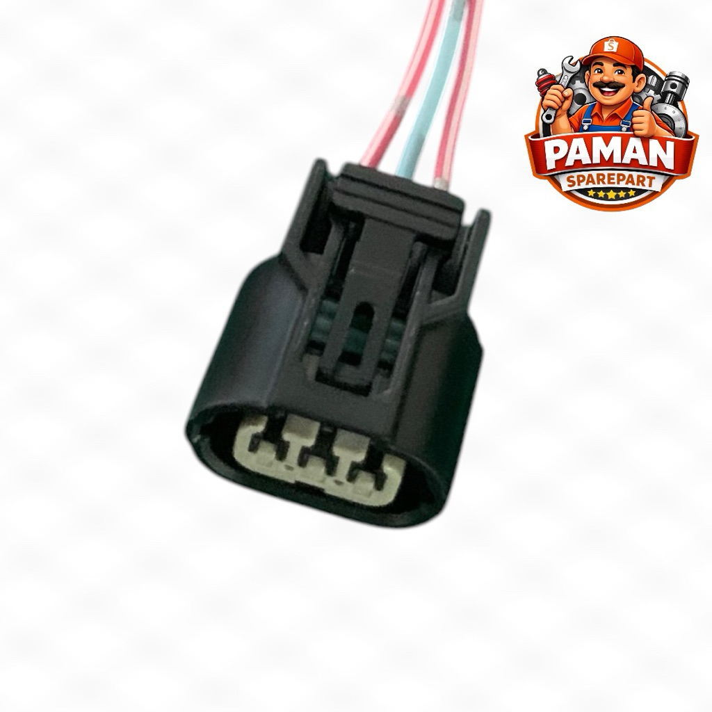 SOCKET SENSOR SPEEDOMETER BEAT FI / SOKET SENSOR KILOMETER BEAT FI