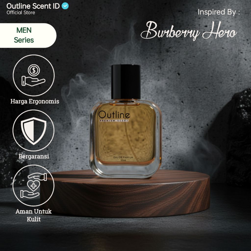 Parfum Pria Burberry Hero Parfum Cowok Tahan Lama Outline Parfum