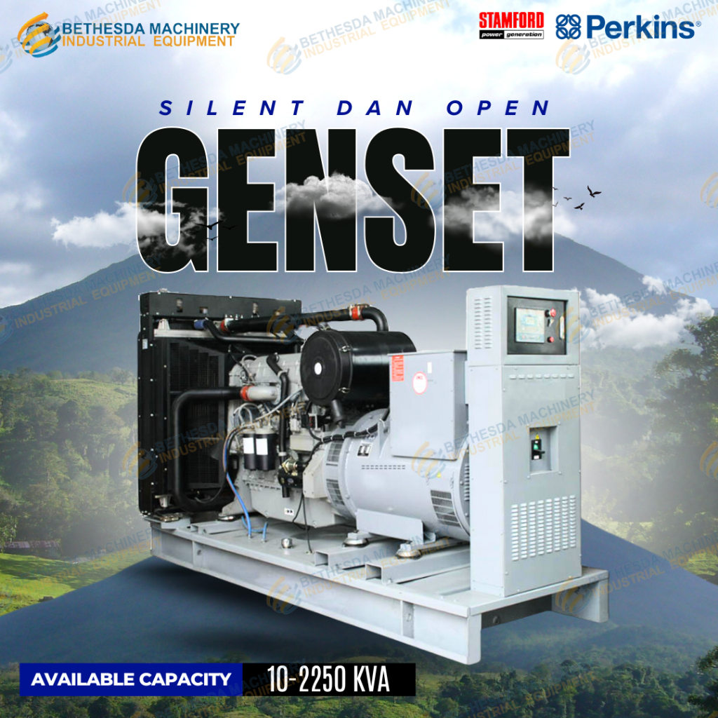 Genset Perkins 80 Kva Ultra Silent