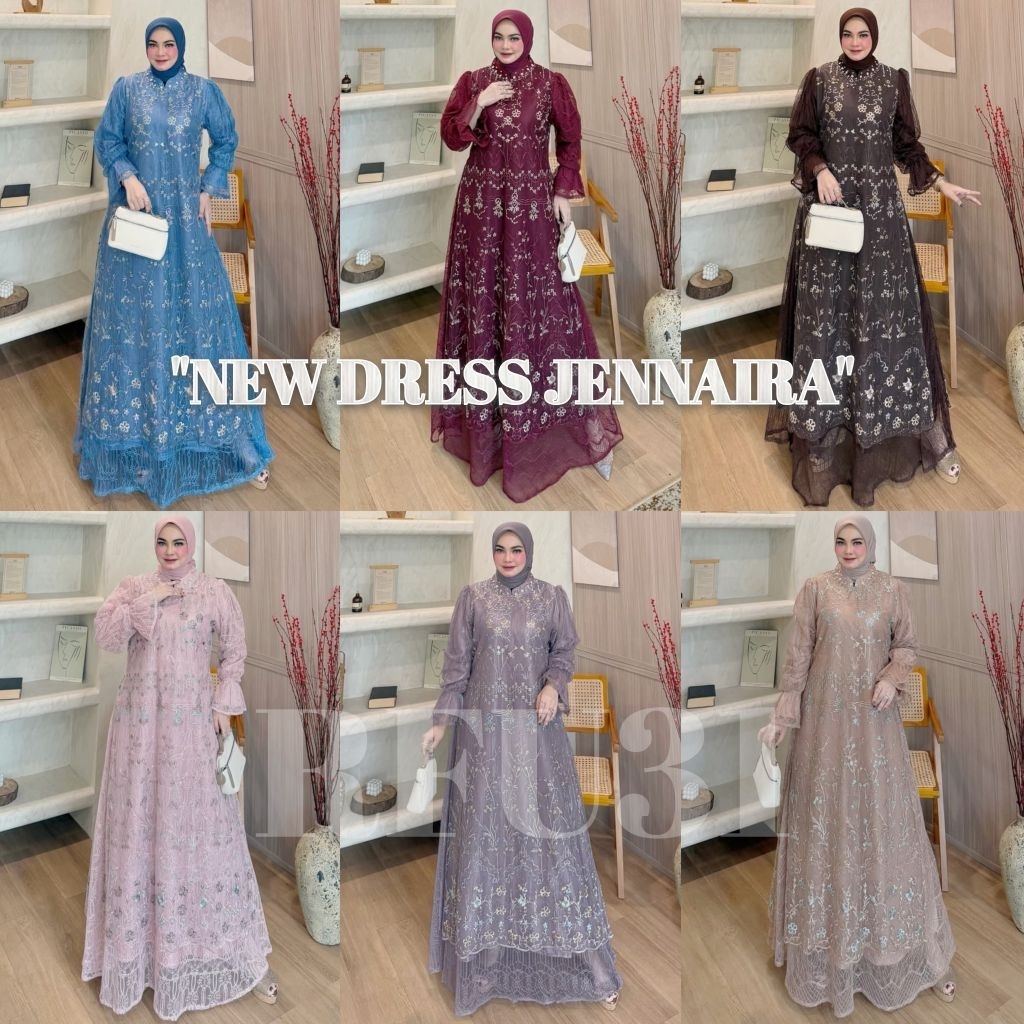 NEW DRESS JENNAIRA(ONLY DRESS)