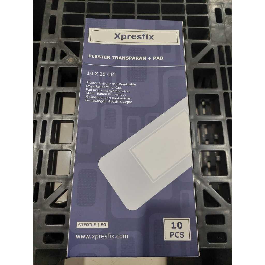XPRESFIX PLESTER TRANSPARAN + PAD 10 X 25CM