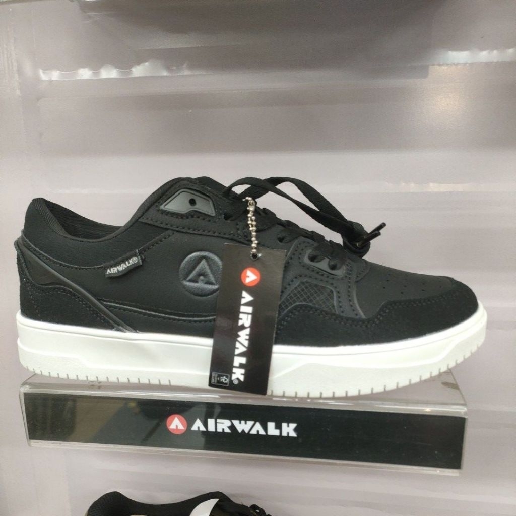 AIRWALK EARLY XF250910B SEPATU KASUAL PRIA / WANITA ORIGINAL_BLACK WHITE