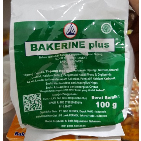 BAKERINE PLUS @100grm PELEMBUT ROTI & DONAT
