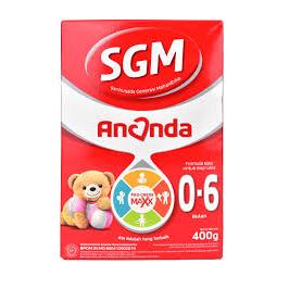 SGM Ananda 0-6 Bulan 400gr Susu Formula Bayi