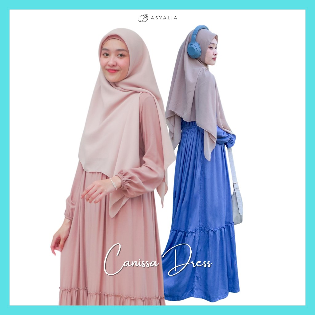 DRESS CANISSA SERIES / DRESS GAMIS BUSUI / DRESS GAMIS WISUDA / DRESS GAMIS CUSTOM / DRESS ASYALIA /