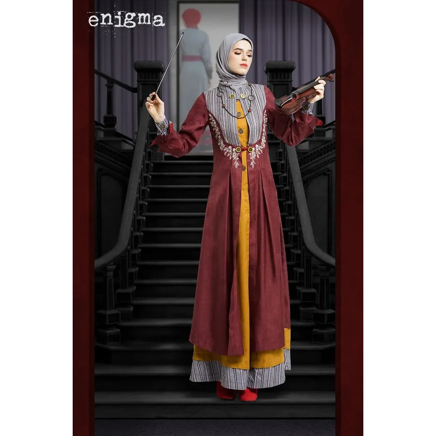 GAMIS TUNEECA T-1124004 ENIGMA KEKINIAN MODERN TRENDY BEST SELLER