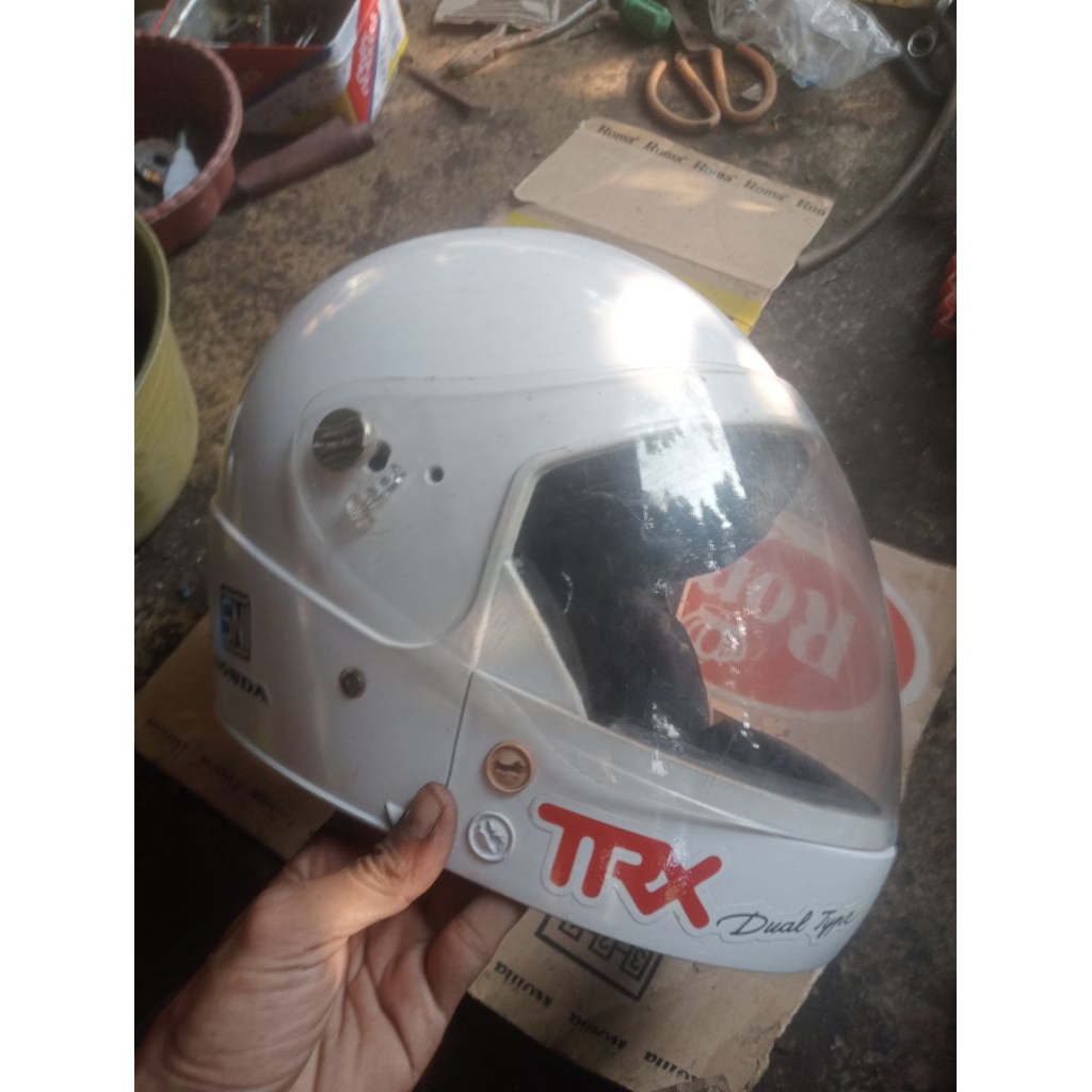 helm Honda trx jadul