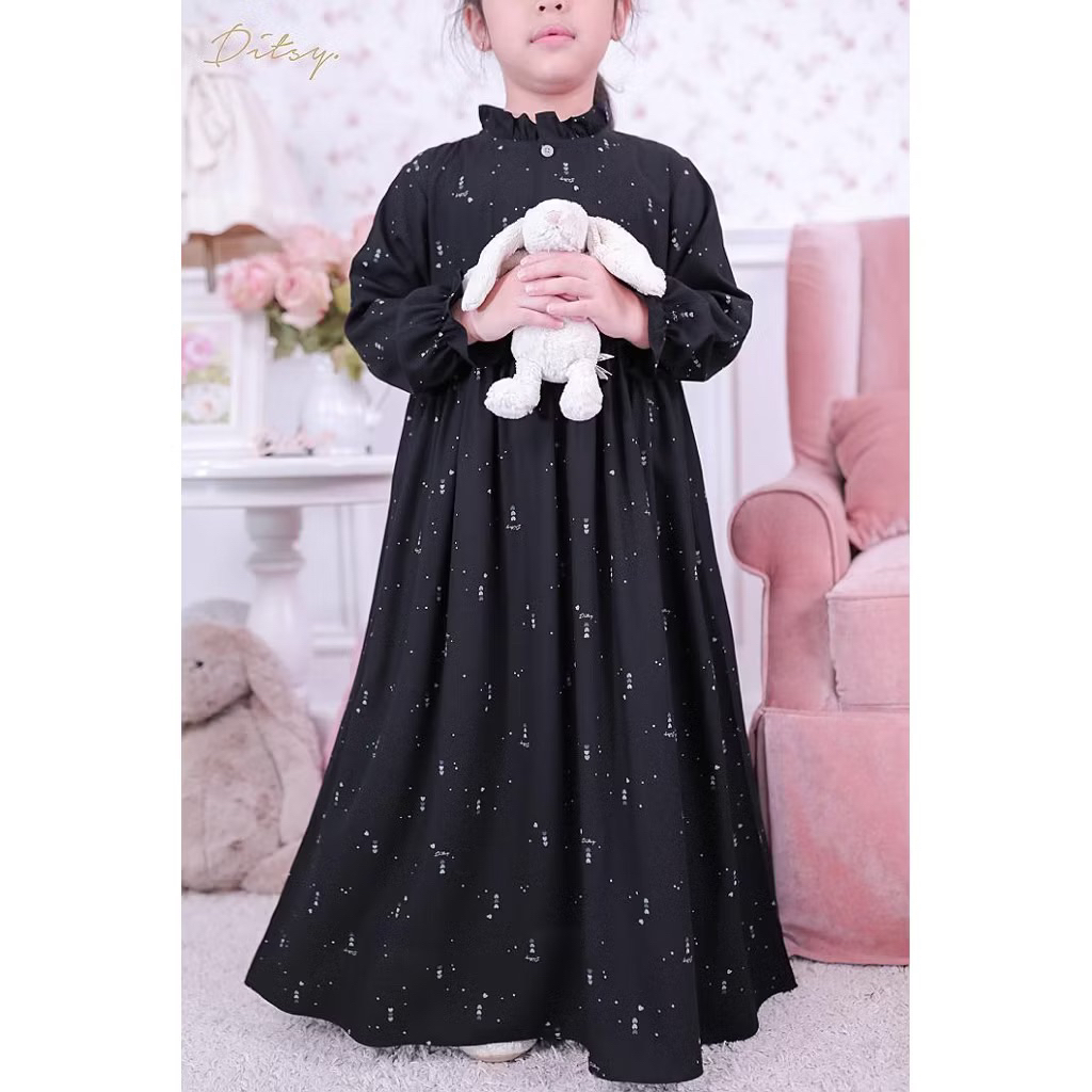 [SIAP KIRIM] LITTLE NELLIE SABLE BLACK SIZE 2 BY DITSY EDISI MARET 2026