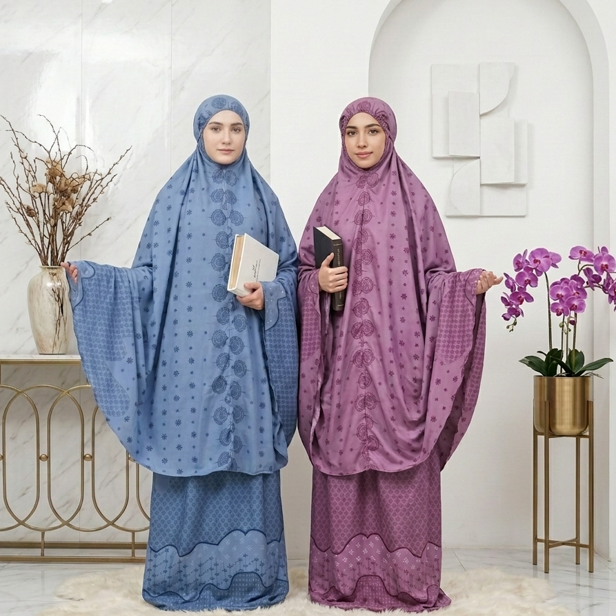 Mukena Motif KALISHA TM Collection Motif Cantik