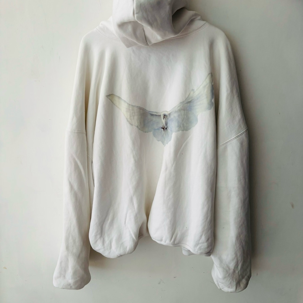 Yeezy Gap Dove White Hoodie