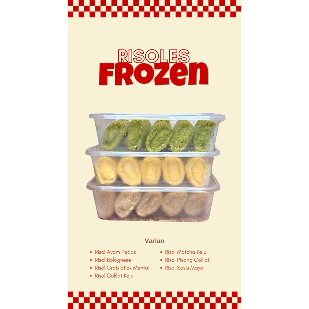 Risoles Frozen Bandung @risol.cozy intant only