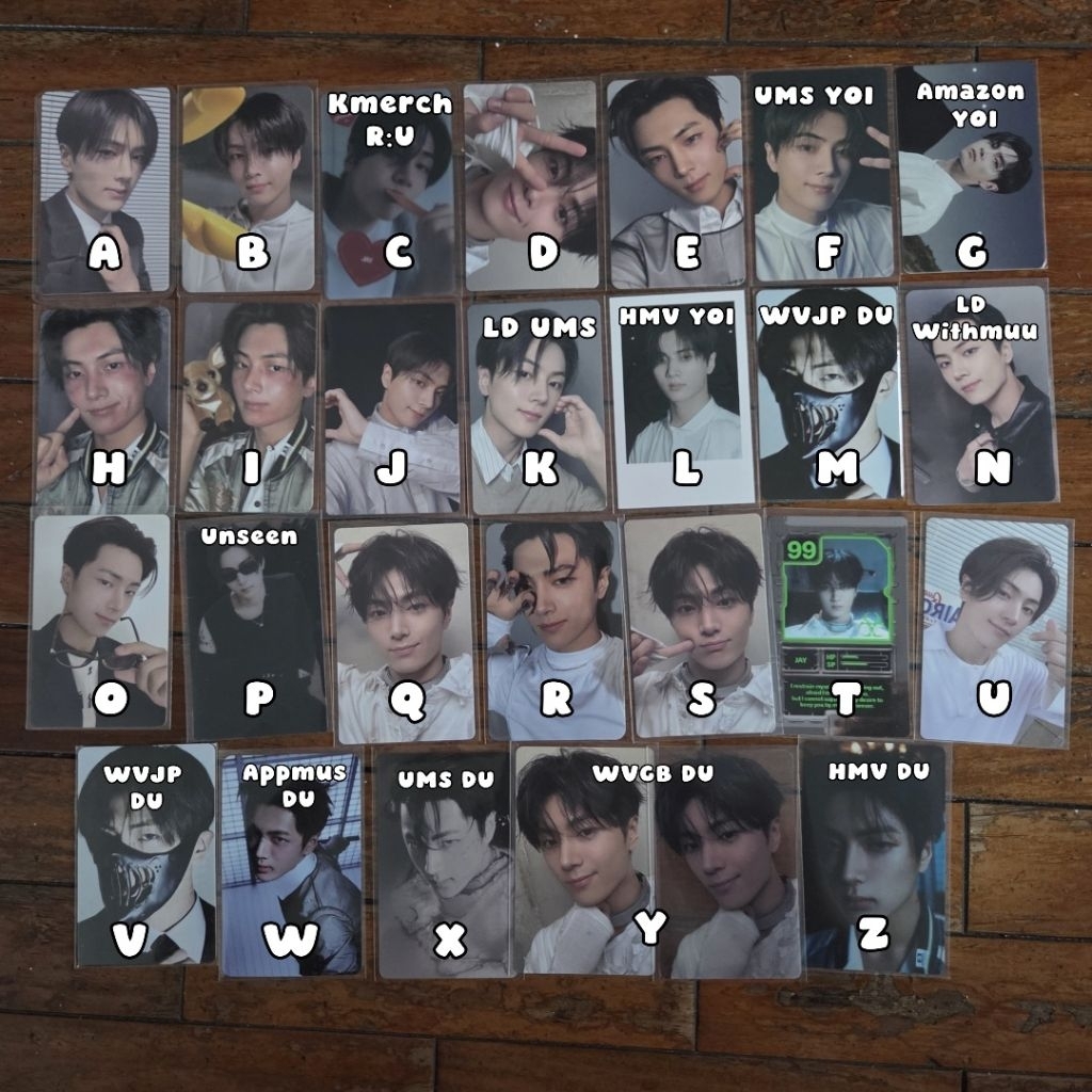 PHOTOCARD PC JAY — ENHYPEN OFFICIAL