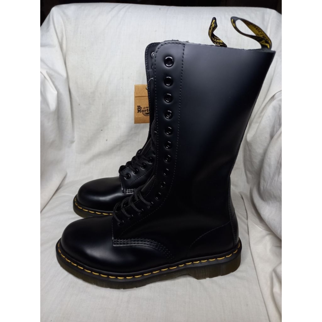 sepatu boots dr martens 1914 vintage black docmart oxblood marten red casual mods