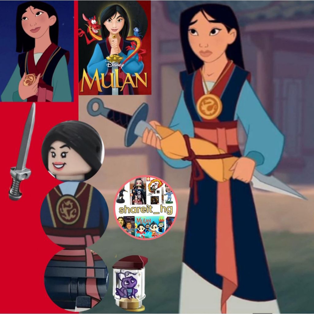 WM Blocks (merk lain) Mulan