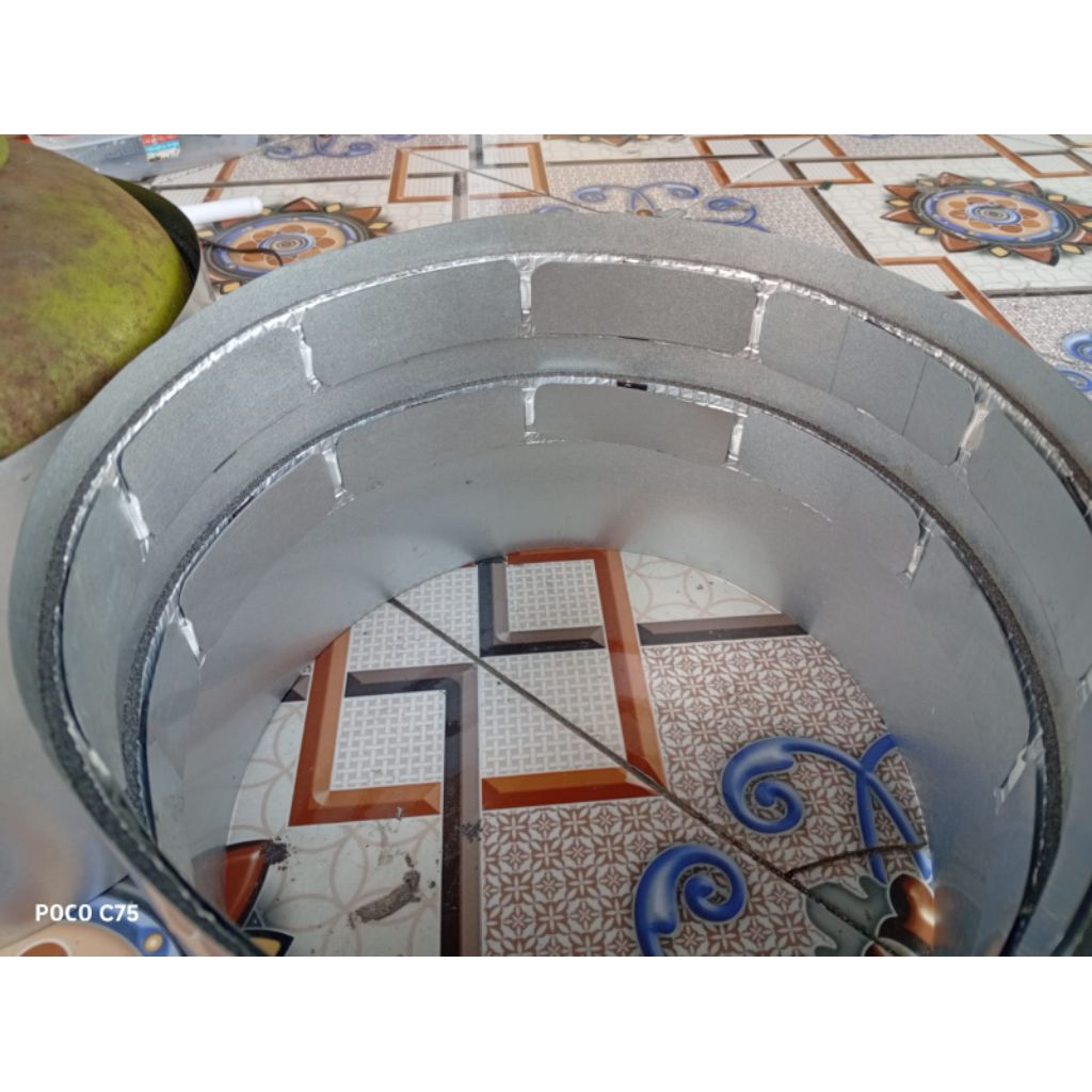 pemanas tabung BBG elektrik kawat NIKELIN 40 watt anti beku 2pcs