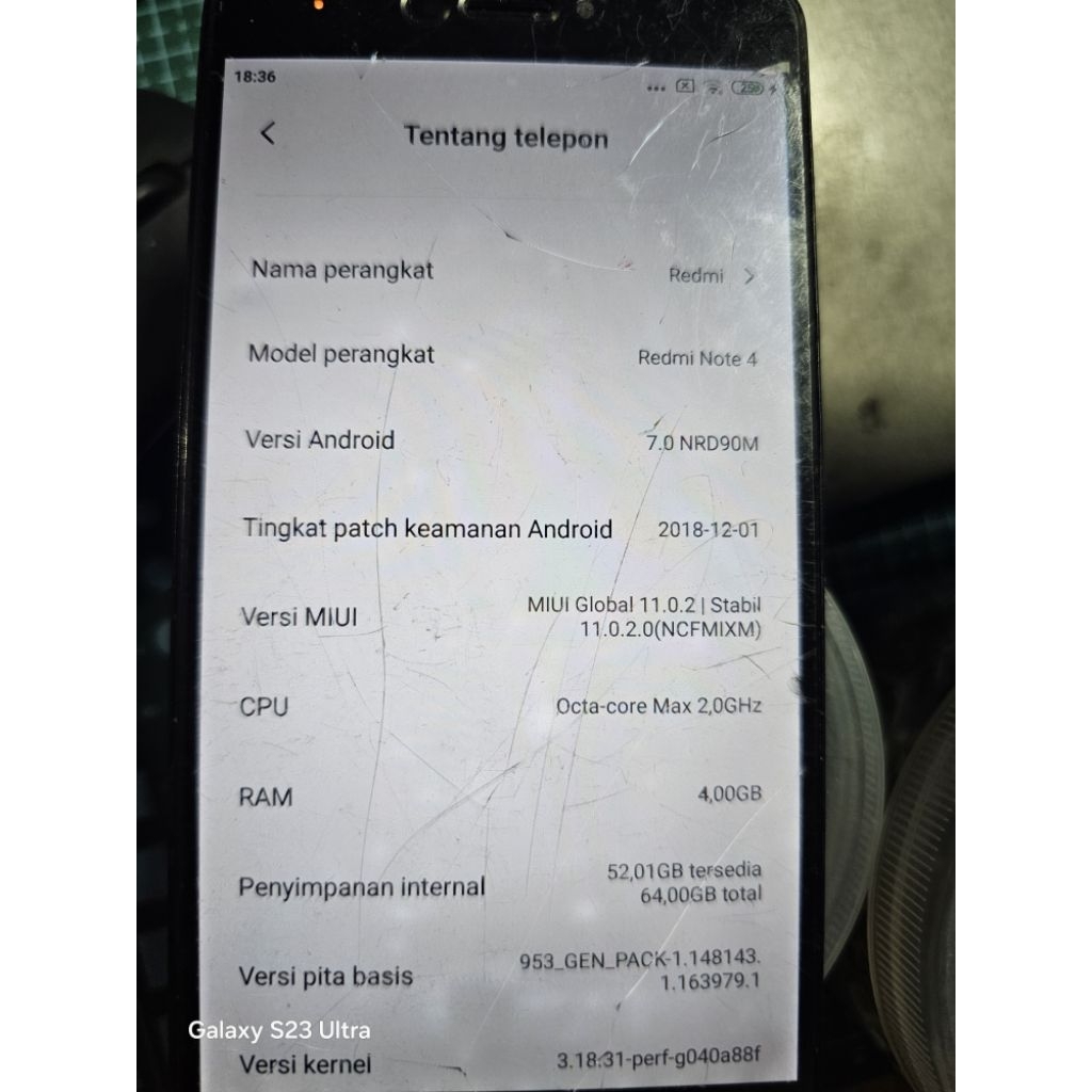 Redmi note 4x 4/64 Snapdragon