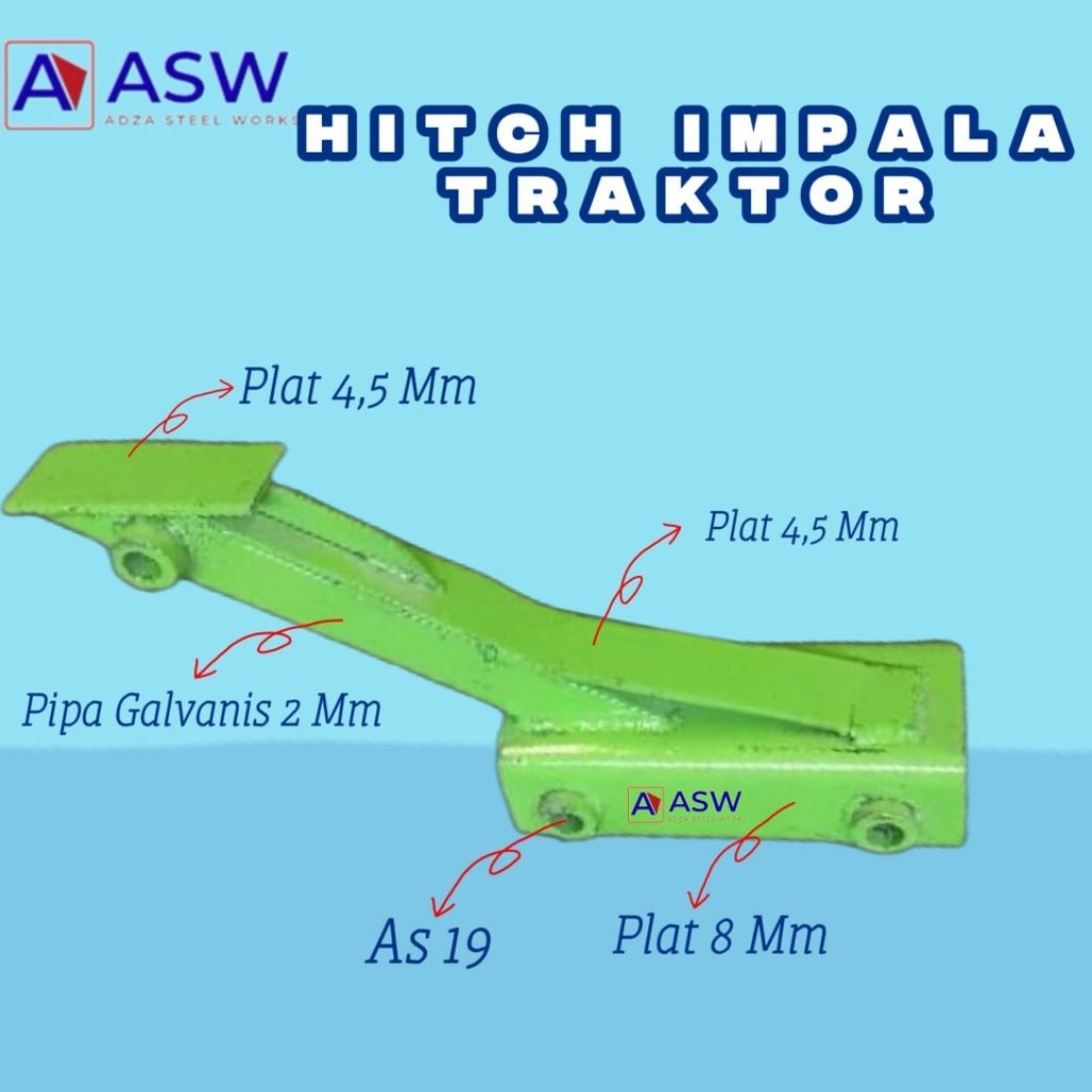 HIT 2 IMPALA QUICK / SIKON / PINGGIRAN / HITCH II IMPALA QUICK MESIN TRAKTOR / PENGIWO IWO BAJAK SAW