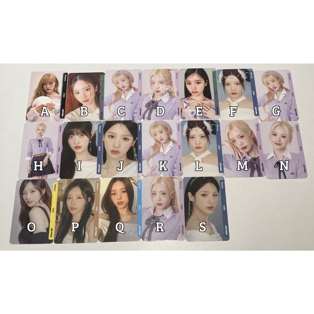 Official ARTMS / LOONA Objekt Photocard
