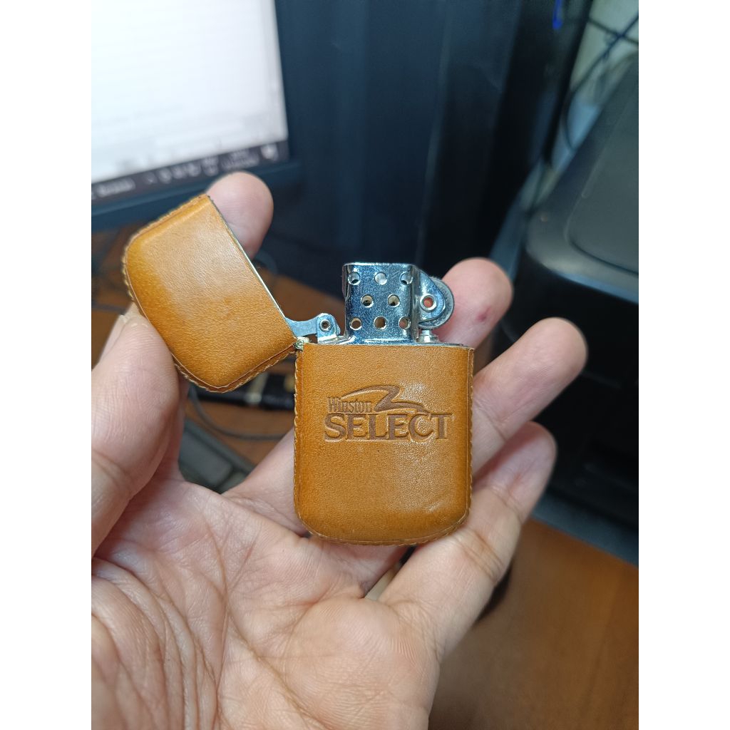 Korek Vintage Flip Top Winston Promotional Lighter Korek Antik Jadul