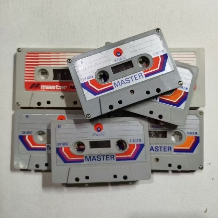 KASET PITA KOSONG MASTER C60 (13 KASET)