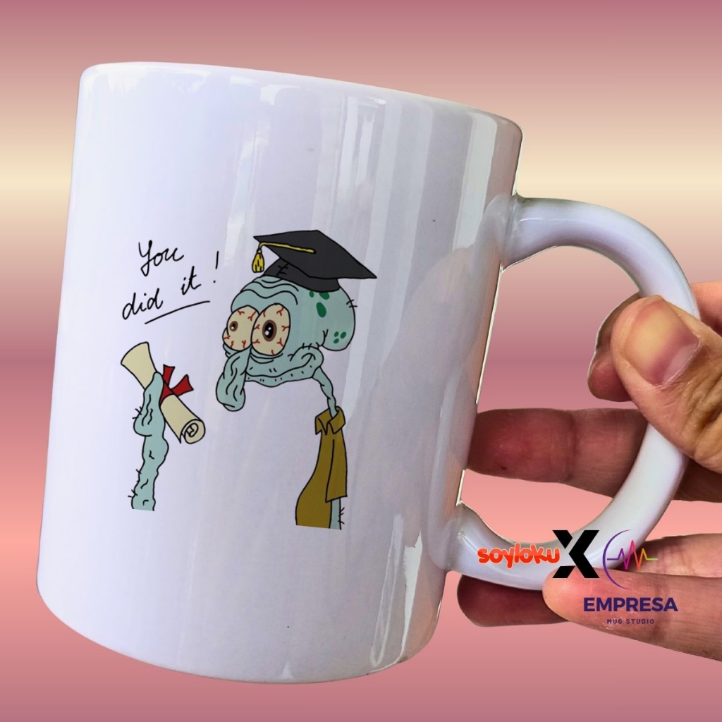 (GET MUG+GIFTBOX) graduation gift hampers mug gift box ceramic cofee mug