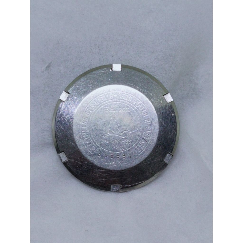 Seiko sealion M55 original japan vintage watch part backcase case tutup mesin jam tangan antik seiko