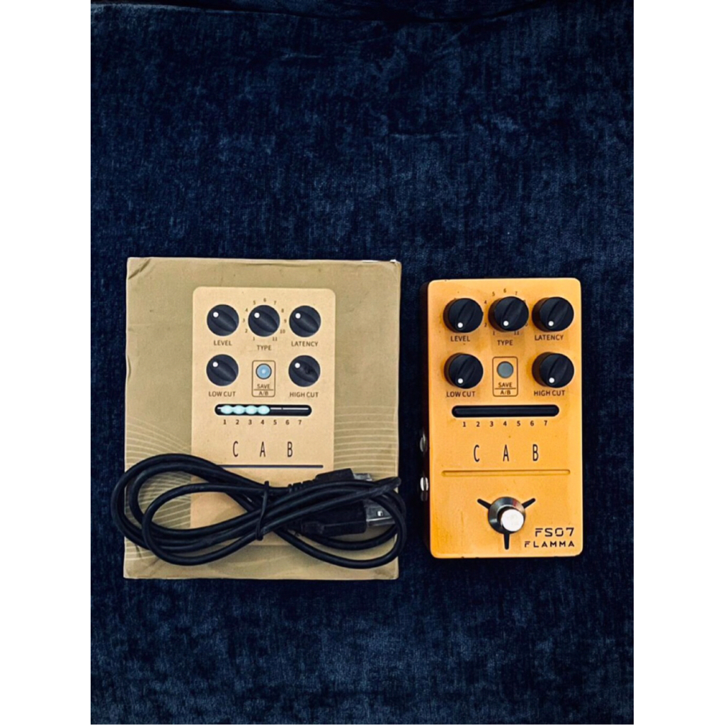 Flamma FS07 Cabsim Multi Cabinet Simulator Pedal Efek Gitar & Bass Bekas