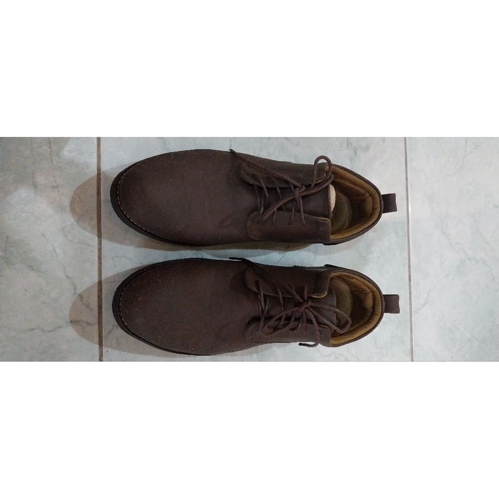 Preloved sepatu kulit pria size 44