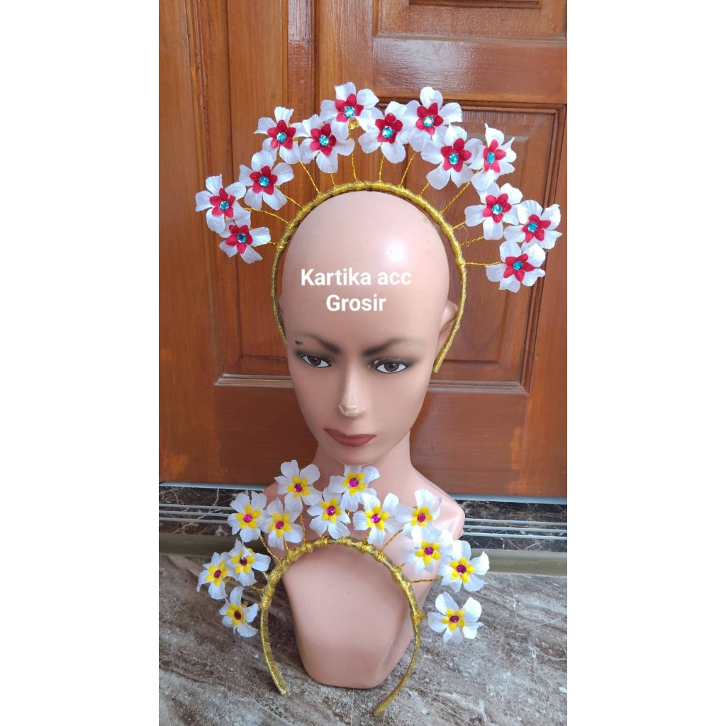 mahkota bando bunga sakura mahkota bando