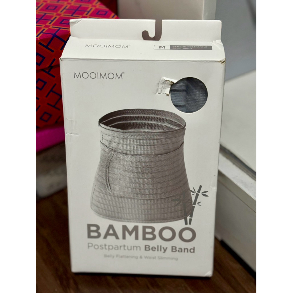 PRELOVED MOOIMOM BAMBOO POSTPARTUM BELLY BAND CORSET ORIGINAL