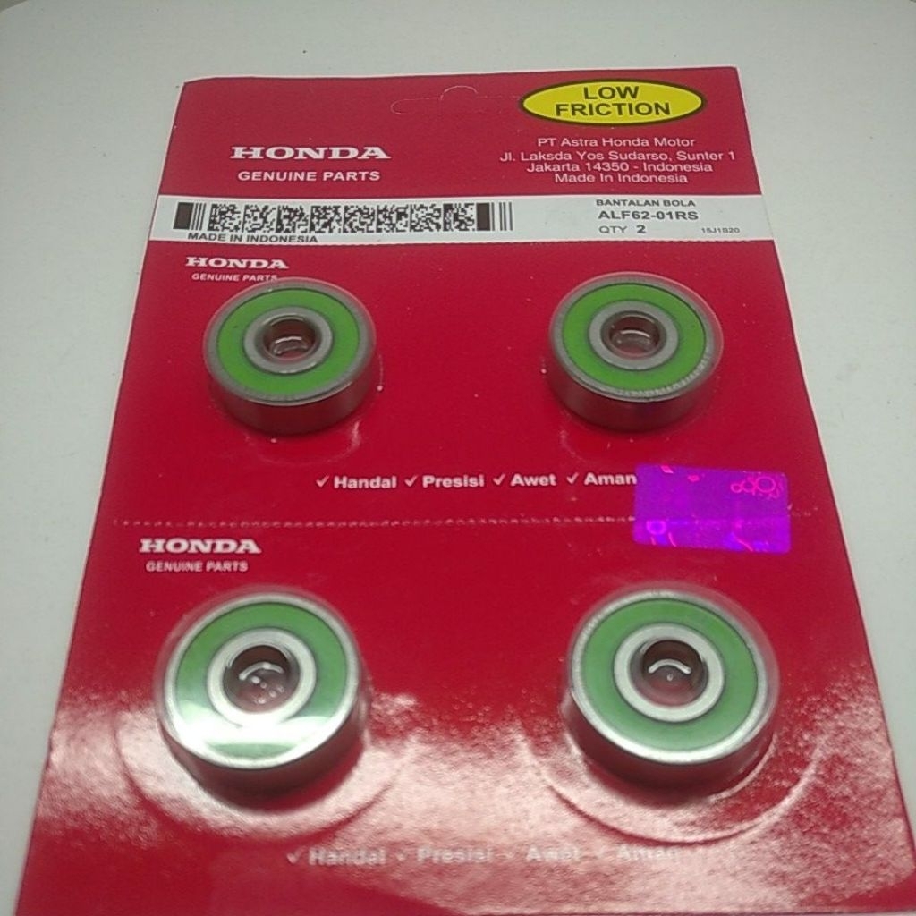 Laher 6201 Laher Roda depan motor Honda Beat vario spacy Scoopy