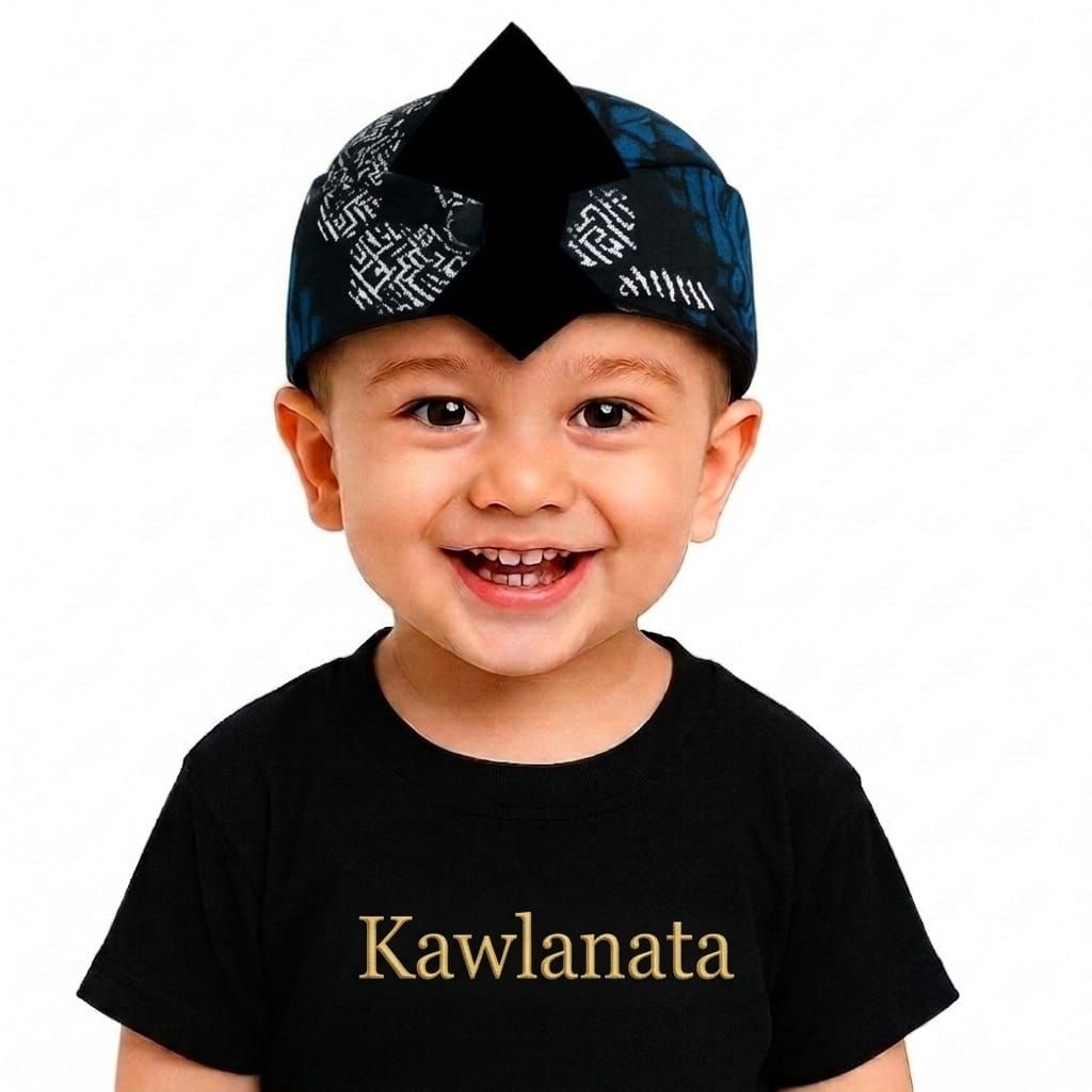 Blangkon bayi Iket kepala Sunda anak balita usia 6 bulan sampai 5 tahun