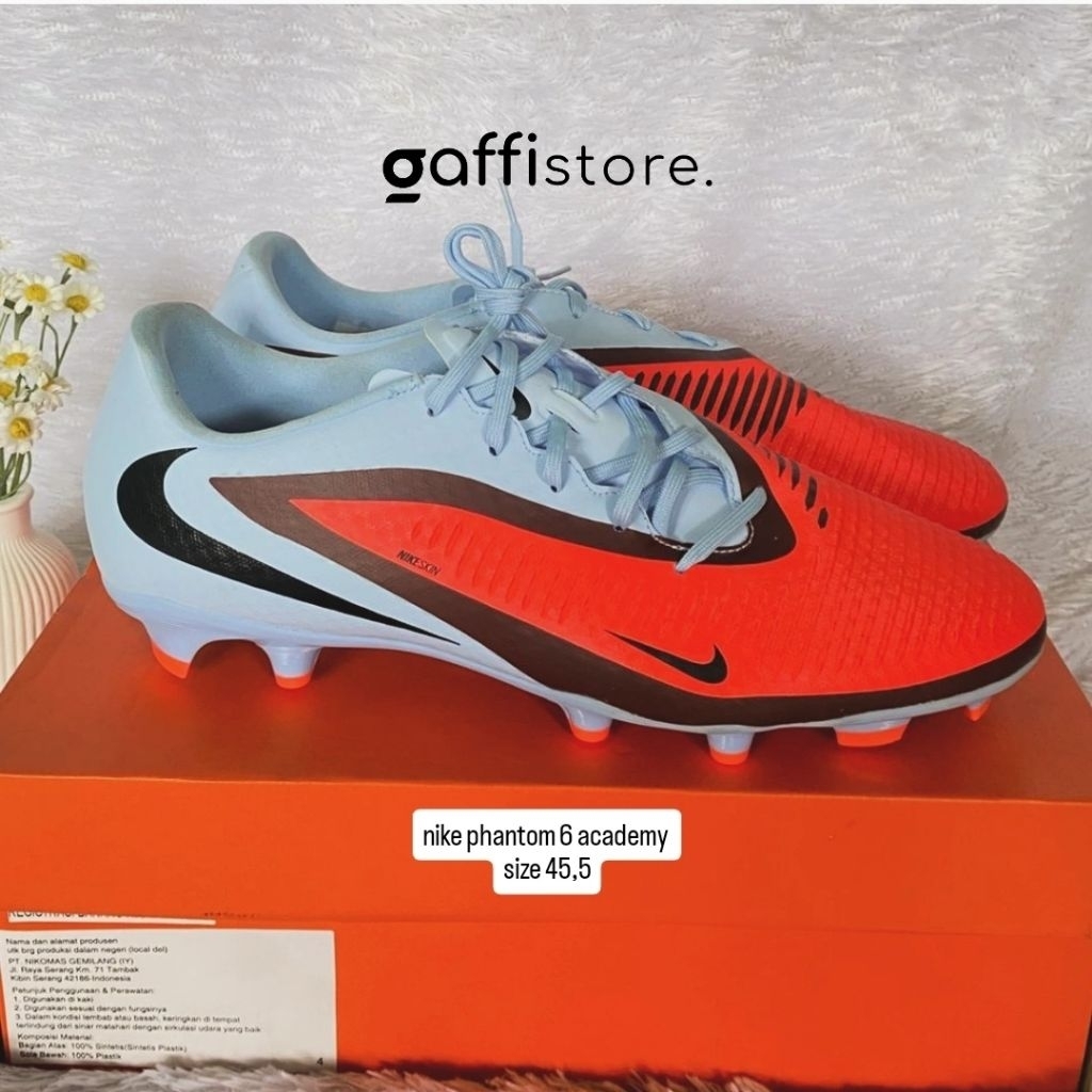 sepatu bola original size 45 & 45,5