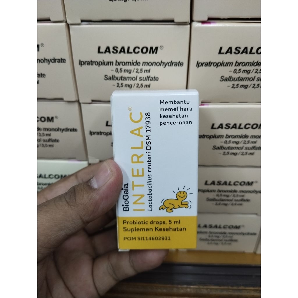 Interlac drop 5Ml probiotik untuk bayi