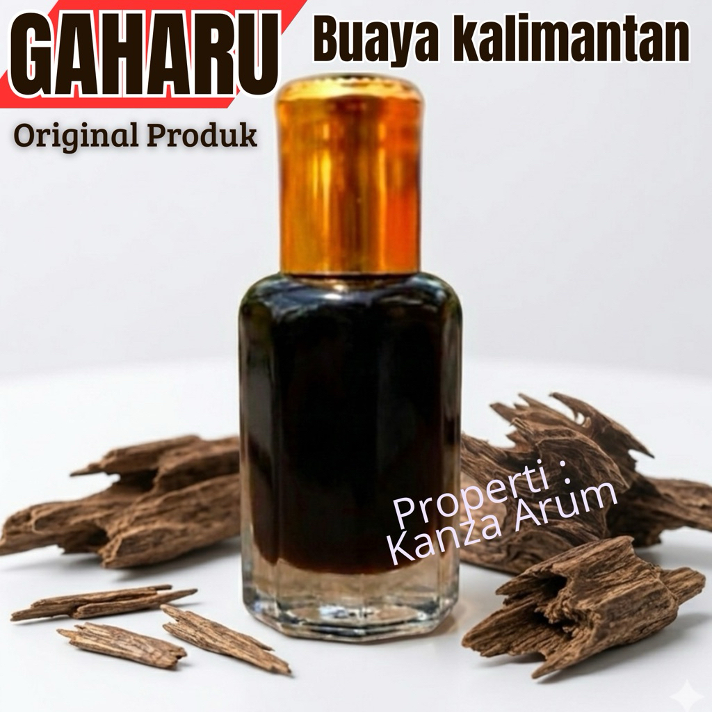Minyak Gaharu pure kalimantan asli original  BPOM Minyak  wangi tahan lama EDP kana arum