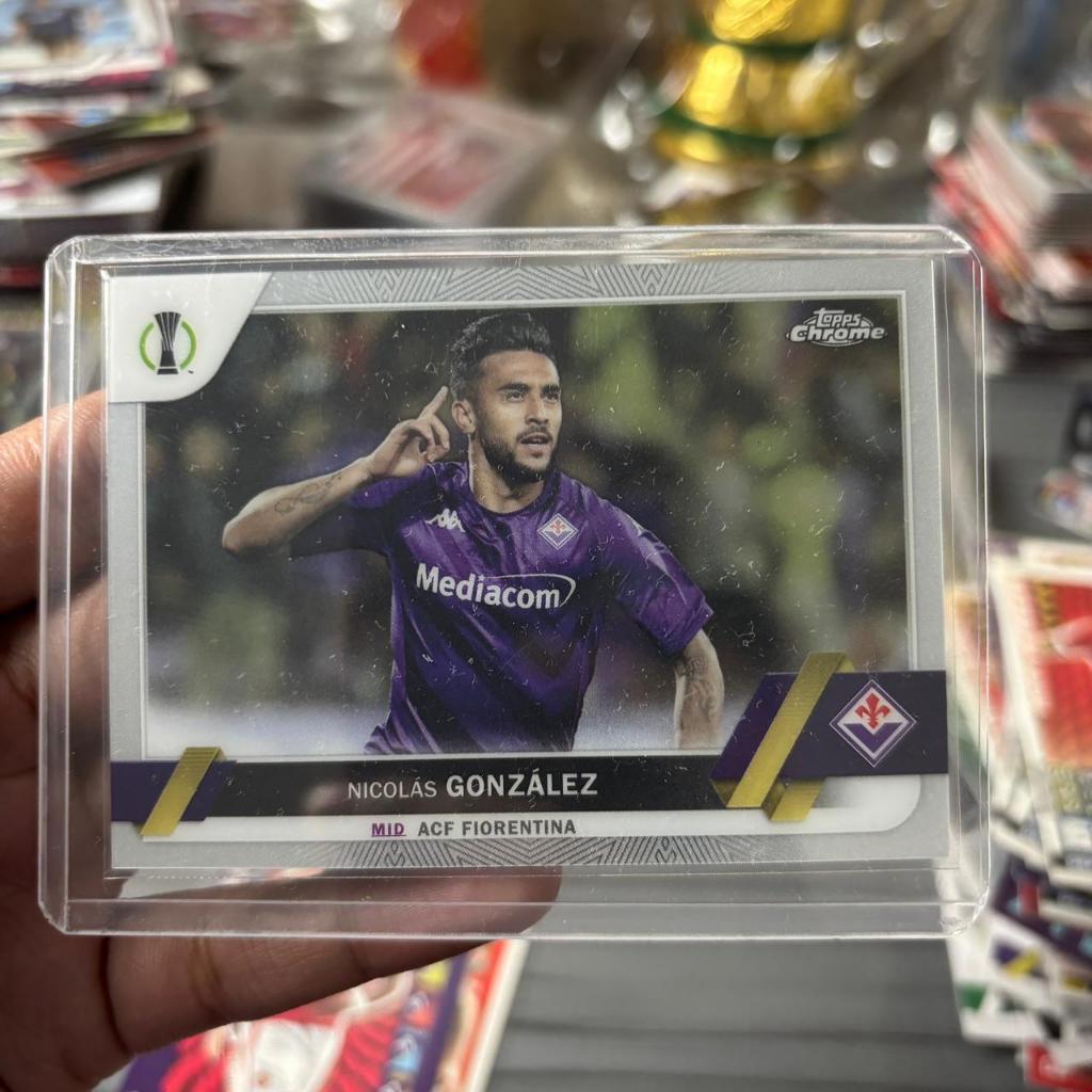 Kartu Bola Gonzales Fiorentina Topps Original