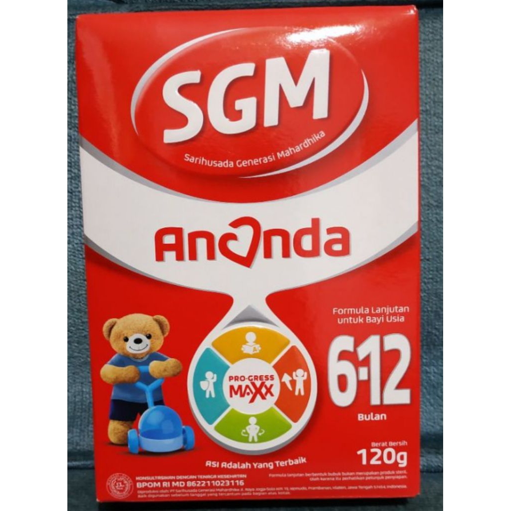 Susu SGM 6-12 Bulan 120g
